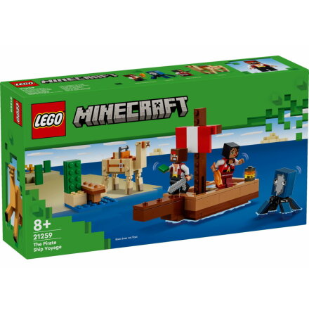 Lego Minecraft Piratskeppsresan