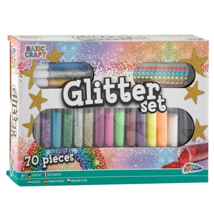 Glitterset 70 delar, Grafix