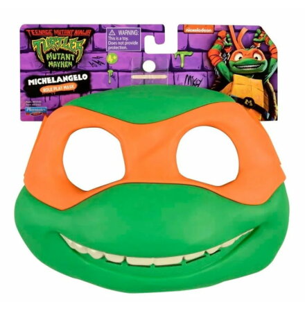 Turtles Mutant Mayhem Michelangelo Mask