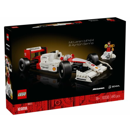 Lego Icons McLaren MP4/4 & Ayrton Senna