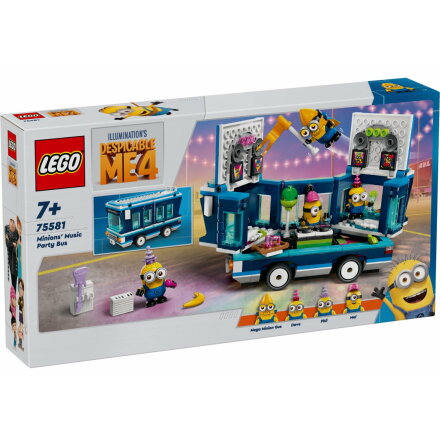 Lego Minionernas musikpartybuss