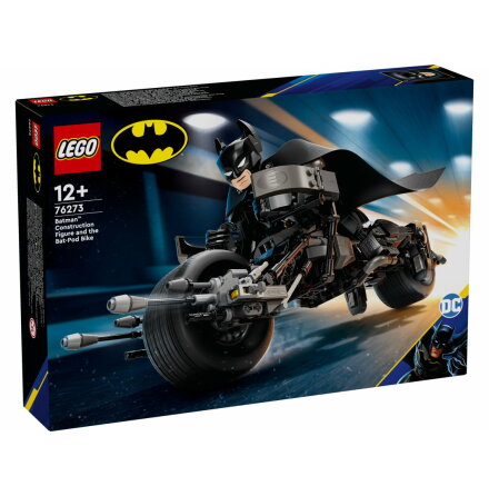 Lego Super Heroes Batman byggfigur och Batpod-cykeln
