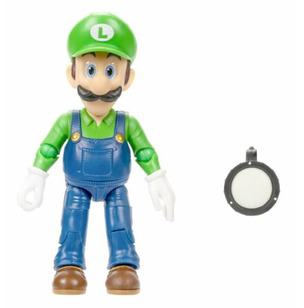 Luigi med ficklampa, 12cm, Super Mario Movie Figur