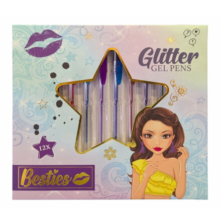 Besties Glitter Gel Pennor, Grafix