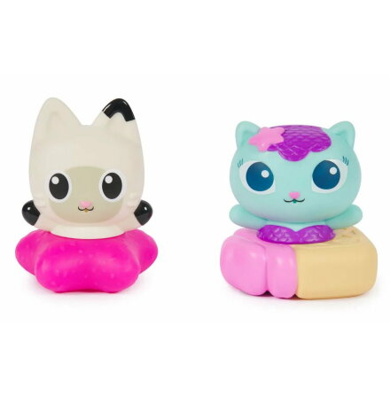 Gabby's Dollhouse Bath Squirter set w/2 figures