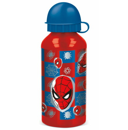 Spider-Man Vattenflaska Alu, 400ml