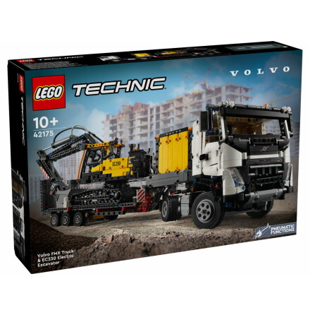 Lego Technic Volvo FMX lastbil & EC230 elgrvmaskin