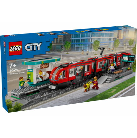 Lego City Sprvagn och station