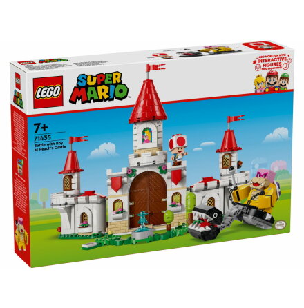 Lego Super Mario Strid med Roy vid Peachs slott