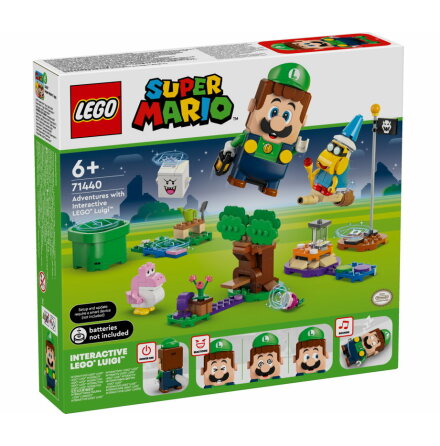 Lego Super Mario ventyr med interaktiva LEGO Luigi