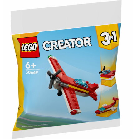 Lego Creator Ikoniskt rtt flygplan