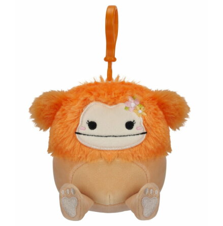 Squishmallows 9 cm P18 Clip On, Shasta Bigfoot