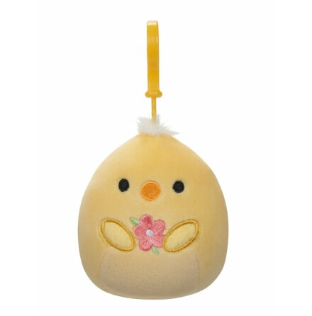 Squishmallows 9 cm Spring Squad Clip On, Triston Chick