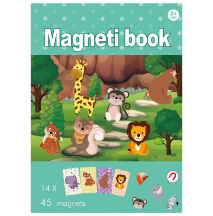 Magnetbok Animal World