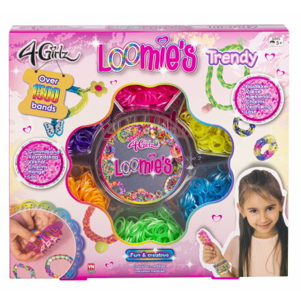 4Girlz 1500 Loomie's Loombands, Trendy