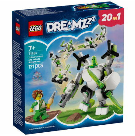 Lego DREAMZzz ventyr med Z-Blob-robot och fordon