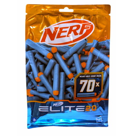 Nerf N-Strike Elite 2.0 Dart Refill, 70-pack