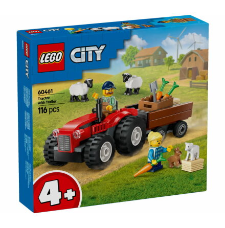 Lego City Rd jordbrukstraktor med slp och fr