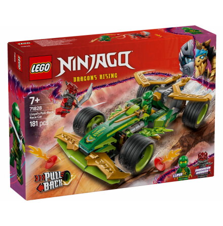 Lego Ninjago Lloyds pull back-racerbil