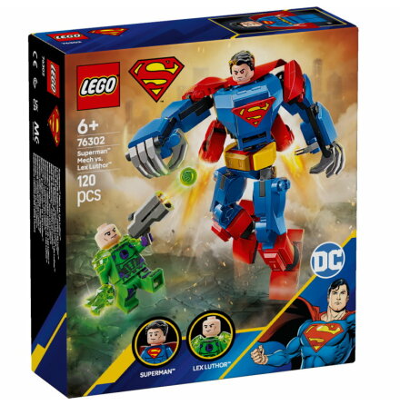 Lego Super Heroes Supermans robot mot Lex Luthor