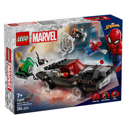 Lego Super Heroes Spider-Man mot Venoms muskelbil