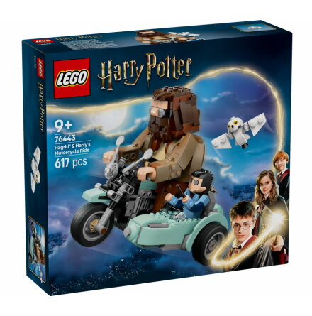 Lego Harry Potter Hagrids och Harrys motorcykeltur