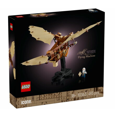 Lego Icons Leonardo da Vincis flygmaskin