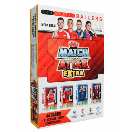 Match Attax Champions League 24/25 Mega Tin #1, Box Office Ballers