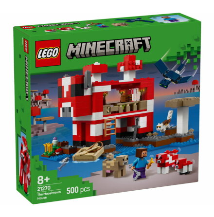 Lego Minecraft Mooshroomhuset