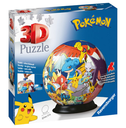 3D-Pussel Boll Pokemon, Ravensburger